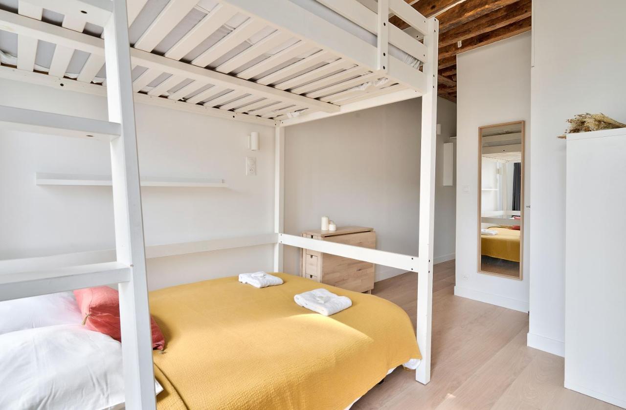 Stylish Mezzanine Studio In The Heart Of Paris 3F Exterior photo